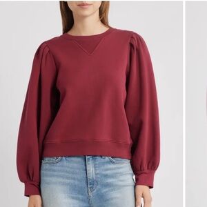 Rails Burgundy Sweatshirt